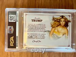 Ivanka Trump signed trading card PSA DNA authenticated