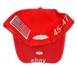 JON BONES JONES Signed Make American Great MAGA HAT Trump UFC White House PSA