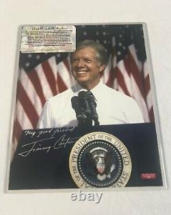 Jimmy Carter US President Authentic Signed Autographed 10x8 Photo RCA COA