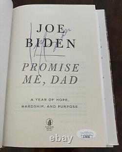 Joe Biden Signed Promise Me Dad Book JSA 2020 President Nominee Obama Trump Rare
