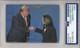 Kamala Harris Signed Debate Picture President Donald Trump Psa Dna Coa Autograph