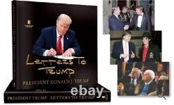 LETTERS TO TRUMP SIGNED Donald J. Trump AUTOGRAPHED Book SOLD OUT! MAGA! 2023