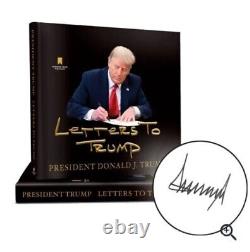 LETTERS TO TRUMP SIGNED Donald J. Trump AUTOGRAPHED Book SOLD OUT! MAGA! 2023