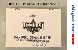 Leaf Decision 2020 Premium Cut Signature Ed Hobby Box (Donald Trump Joe Biden)