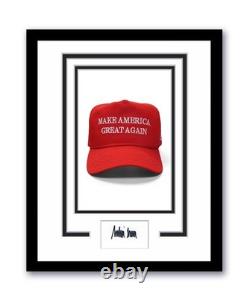 Melania Trump Autographed Signed 11x14 Framed Photo Donald Trump Wife MAGA ACOA