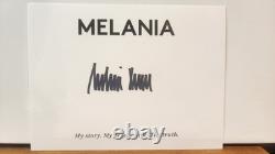 Melania Trump Signed Collectors Edition First Lady Donald Trump