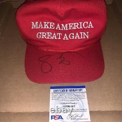 Mike Pence Signed Cali Fame MAGA Hat Vice President VP Donald Trump USA PSA/DNA