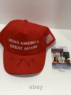 Mike Pence Signed Make America Great Again Hat Maga Donald Trump Proof Jsa Coa