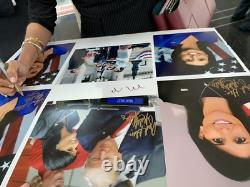 Nikki Haley Signed 8x10 Photo with PHOTO PROOF UN Ambassador Donald Trump JSA CERT