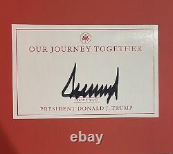 Our Journey Together Book Donald J. Trump Signed Autographed Edition NEW