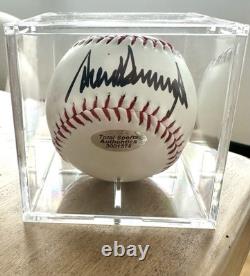 POTUS DONALD TRUMP HAND SIGNED Autographed Baseball COA AUTHENTICATED