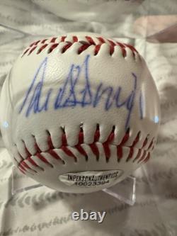 POTUS DONALD TRUMP HAND SIGNED Autographed Baseball COA AUTHENTICATED