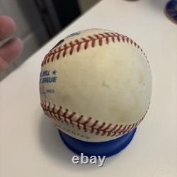 POTUS DONALD TRUMP & NYY CHRIS CHAMBLISS SIGNED Autographed MLB Baseball COA