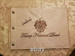 POTUS Donald J Trump Autographed Golf Flag Trump National Doral Signed Auto