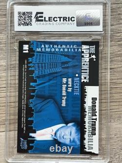 PRESIDENT DONALD TRUMP 2005 Apprentice WORN Tie Relic Not Signed Memorabilia