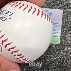 PRESIDENT DONALD TRUMP HAND SIGNED AUTOGRAPHED Baseball 45-47 Flag COA HOLOGRAM
