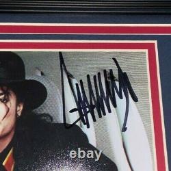 PRESIDENT DONALD TRUMP SIGNED FRAMED 8X10 PHOTO With MICHAEL JACKSON PROOF JSA