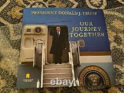 PRESIDENT DONALD TRUMP Signed Autograph OUR JOURNEY TOGETHER Book Auto Bookplate
