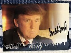 PRESIDENT DONALD TRUMP THE APPRENTICE CARD CERTIFIED AUTOGRAPH 45th President