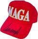 Psa/dna President Donald Trump Autographed Signed Official Red Maga Hat