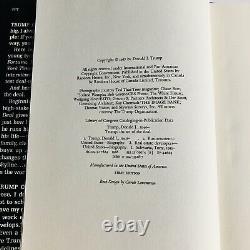 PSA/DNA US President DONALD TRUMP Autographed ART OF THE DEAL Book FIRST EDITION
