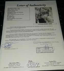 Pres. Donald Trump Autographed Sharp Scottish Golf 8×10 Jsa Authenticity Letter