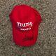 Presiden Donald Trump Signed Hat Clean Brand New Red Maga Hat
