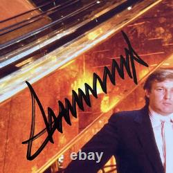 President 45/47 Donald J Trump Autographed 8.5x11 Signed COA Hologram