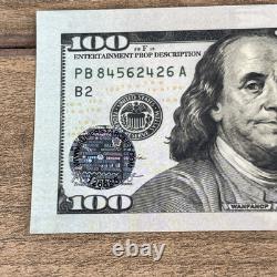 President 45/47 Donald J Trump Signed $100 Movie Bill Autographed COA Hologram