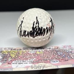 President 45/47 Donald J Trump Signed Autograph Vintage Golf Ball Hologram COA