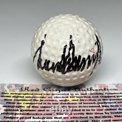 President 45/47 Donald J Trump Signed Autograph Vintage Golf Ball Hologram COA