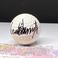 President 45/47 Donald J Trump Signed Autograph Vintage Golf Ball Hologram COA