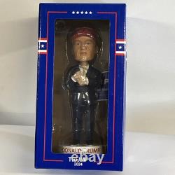 President 45/47 Donald J Trump Signed JF Sports Bobblehead COA Hologram