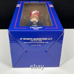 President 45/47 Donald J Trump Signed JF Sports Bobblehead COA Hologram