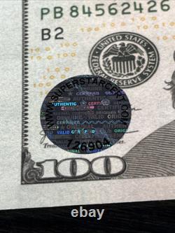 President 45/47 Donald Trump Autographed $100 Movie Bill Signed COA Hologram