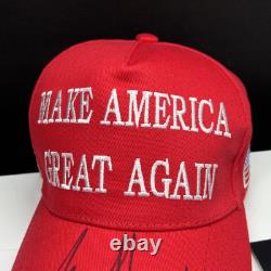 President 45/47 Donald Trump Autographed USA Hat Hand-Signed COA Hologram