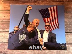 President DONALD TRUMP Signed 8x10 Original Authentic Autograph with COA Cert