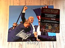 President DONALD TRUMP Signed 8x10 Original Authentic Autograph with COA Cert