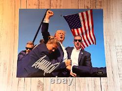 President DONALD TRUMP Signed 8x10 Original Authentic Autograph with COA Cert