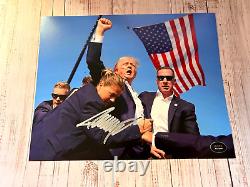 President DONALD TRUMP Signed 8x10 Original Authentic Autograph with COA Cert