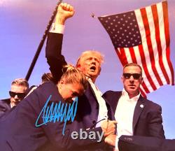 President DONALD TRUMP Signed 8x10 inch MAGA Original Authentic Autograph withCOA