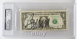 President DONALD TRUMP Signed Dollar Currency Authentic Autograph PSA/DNA