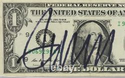 President DONALD TRUMP Signed Dollar Currency Authentic Autograph PSA/DNA