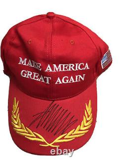 President Donald J. Trump 45th Signed MAGA Hat