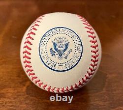 President Donald J. Trump Facsimile Signed 45 Baseball Presidential Seal