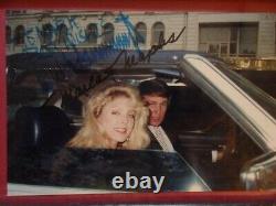 President Donald J Trump Hand Signed Autograph Photo Display