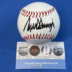 President Donald J Trump Hand Signed Baseball Autographed Hologram withCOA
