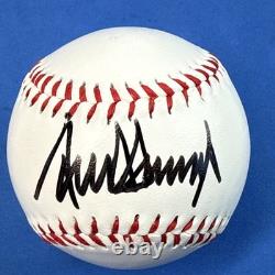 President Donald J Trump Hand Signed Baseball Autographed Hologram withCOA