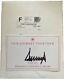President Donald J. Trump Hand Signed Our Journey Together Bookplate Autograph