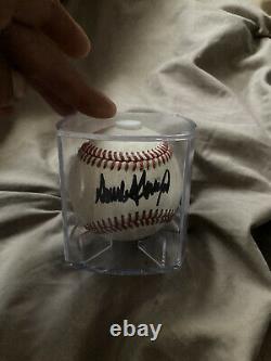 President Donald J Trump SIGNED AUTOGRAPHED MILB Baseball